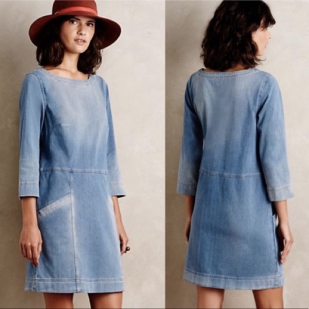 AG Adriano Goldschmied Denim Shift Dress